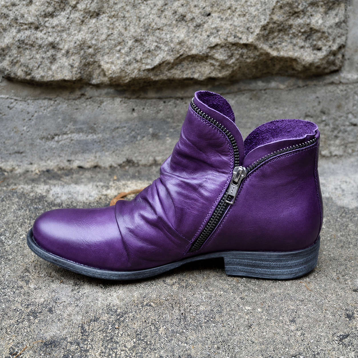 Julie - Botas Elegantes com Zíper