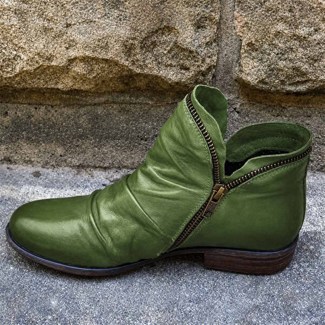 Julie - Botas Elegantes com Zíper