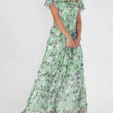 Zia™ - Vestido glamoroso con cobertura abdominal