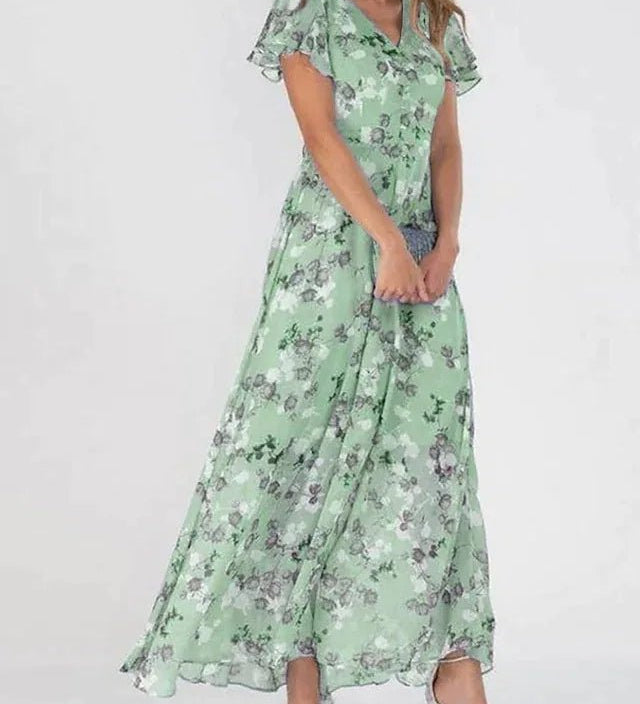 Zia™ - Vestido glamoroso con cobertura abdominal