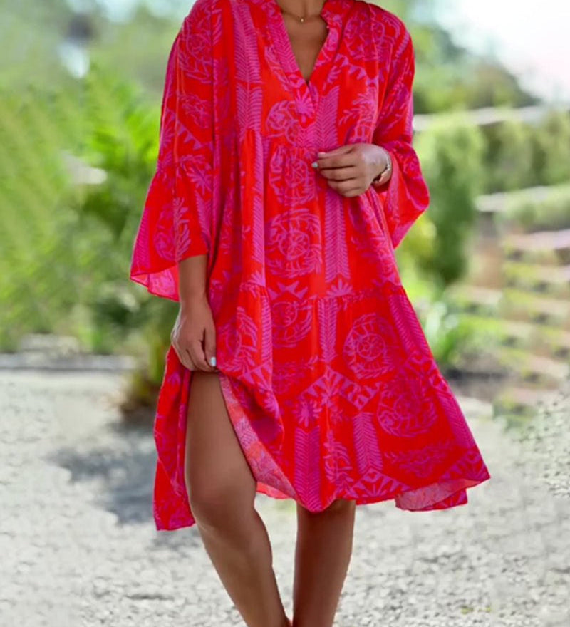 Joyce - Vestido boho chic elegante