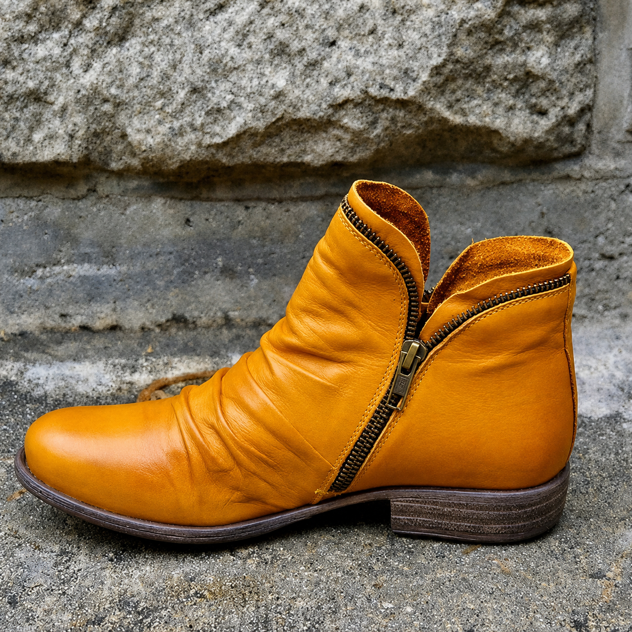 Julie - Botas Elegantes com Zíper