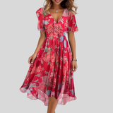 Naomie – Vestido de verano elegante para señora