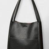 Neva | Bolsa de Hombro Texturizada con Bolsillo Frontal Estructurado para Mujeres