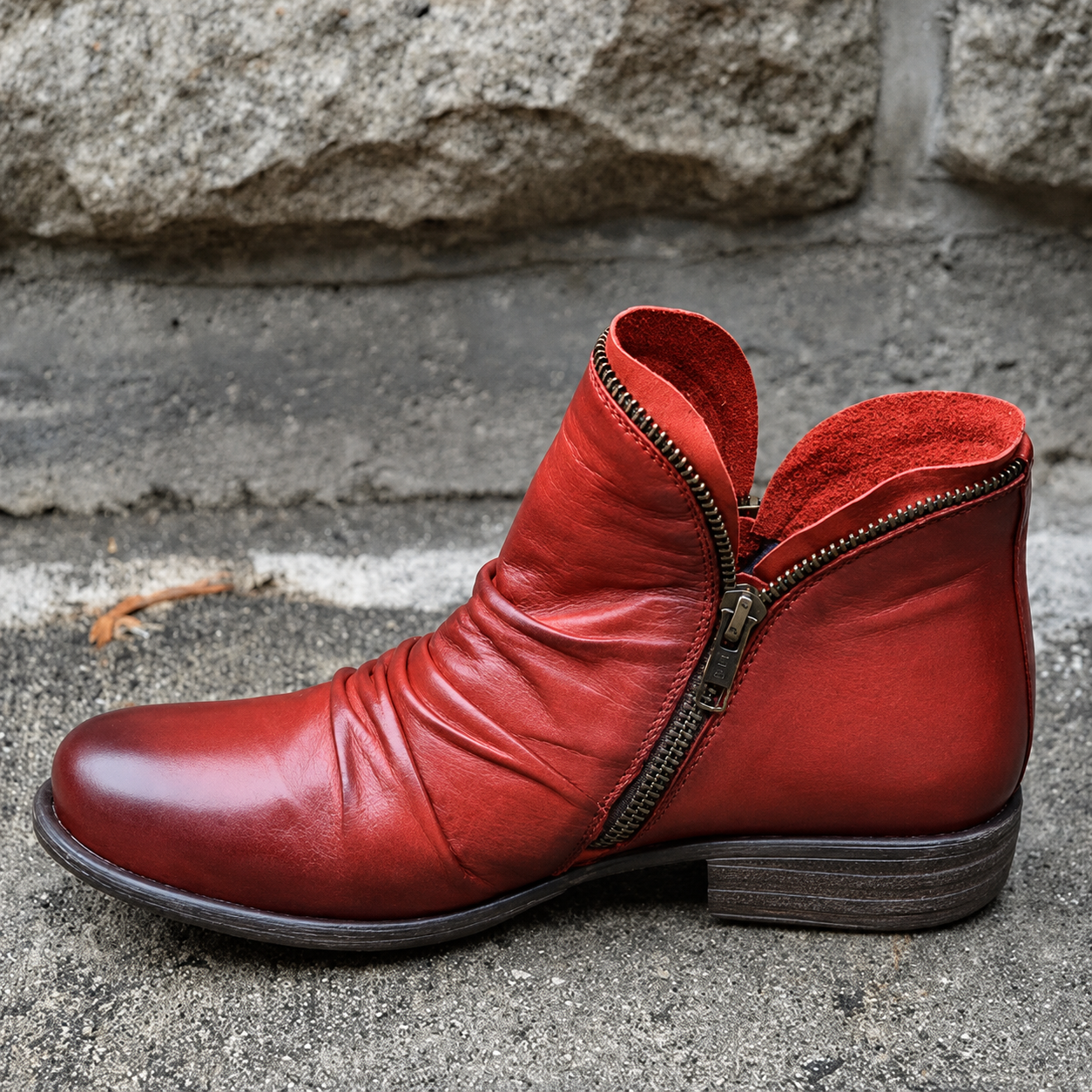 Julie - Botas Elegantes com Zíper
