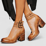Ginevra™ | Zapatos de tacón alto con suelas gruesas y múltiples correas