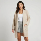 Cardigan oversized de punto acanalado | Corte suelto | Confort elegante para el día a día