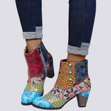 Emma - Botas Boêmias Coloridas