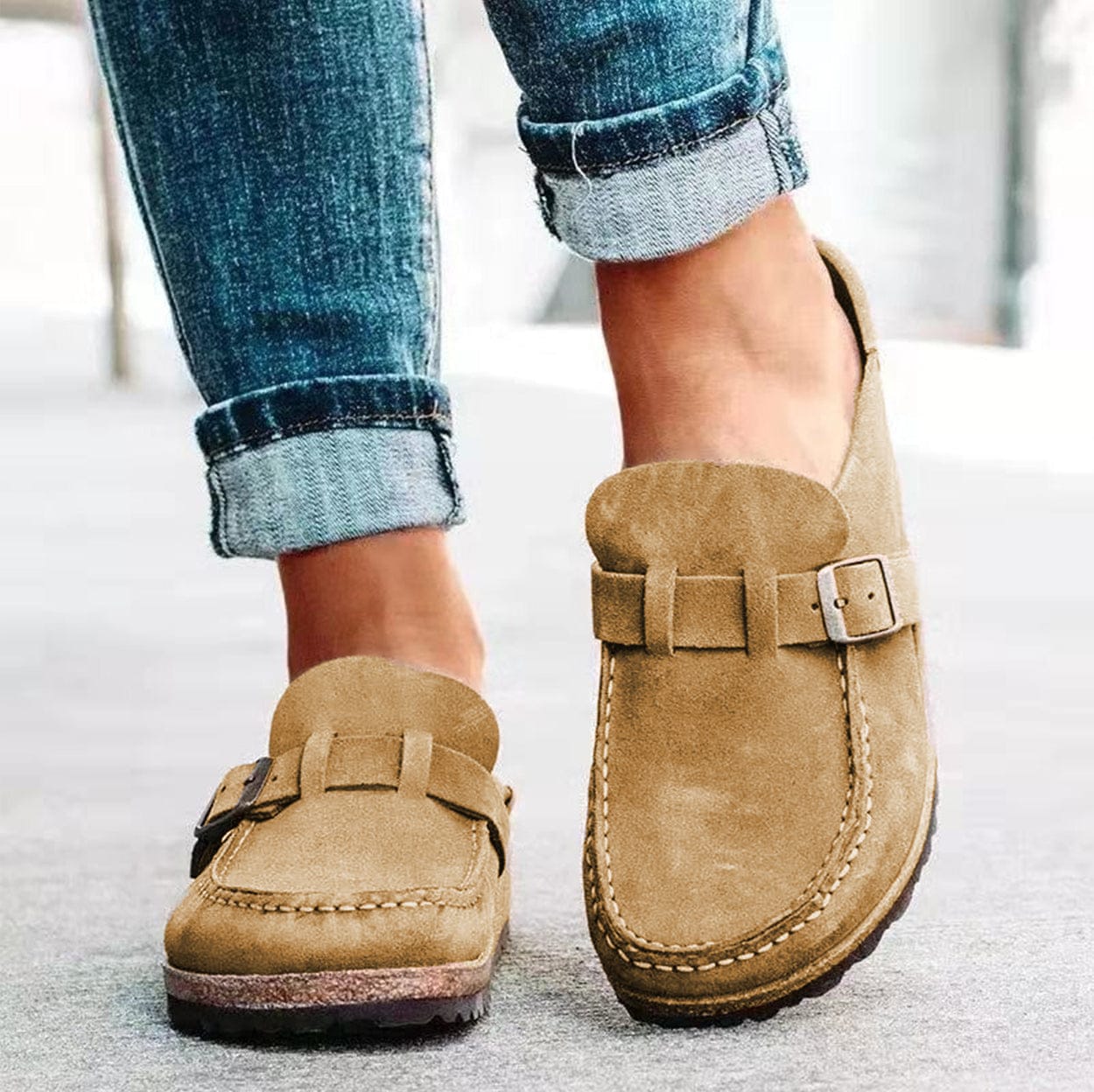 Eve | Mocasines ortopédicos para mujeres con detalle decorativo