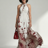 Alejandra™ | Vestido Maxi Plisado