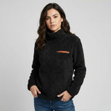Camiseta polar de textura suave | Corte cómodo | Bolsillo con cierre discreto