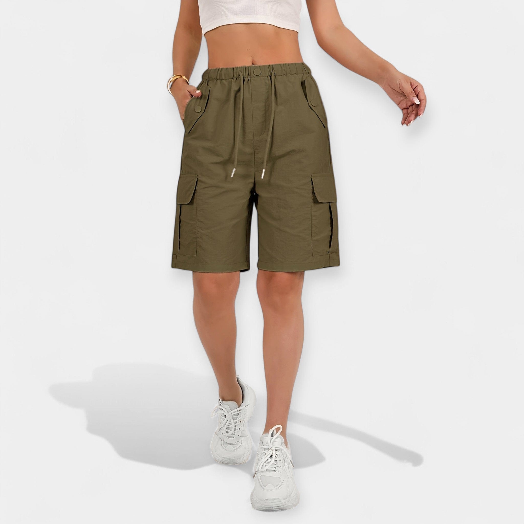 Signe | Pantalones Cortos de Verano para Mujeres con Bolsillos