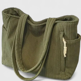 Cordelia | Bolsa Tote de Pana para Mujeres