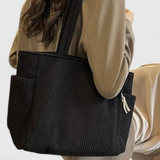 Cordelia | Bolsa Tote de Pana para Mujeres