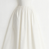 Aurevia | Vestido midi de invitada de boda estilo Ascot para mujer