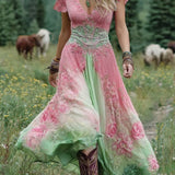 Mavis™ – Vestido maxi elegante con patrón floral