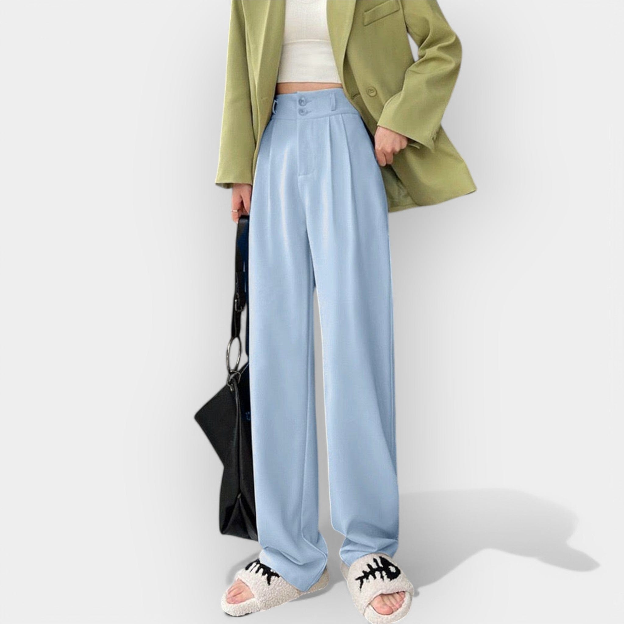 Jade | Pantalones anchos de estilo coreano