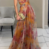 Alina | Vestido maxi deslumbrante