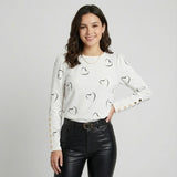 Blusa elegante estampada en tejido fluido | Corte femenino | Detalles delicados