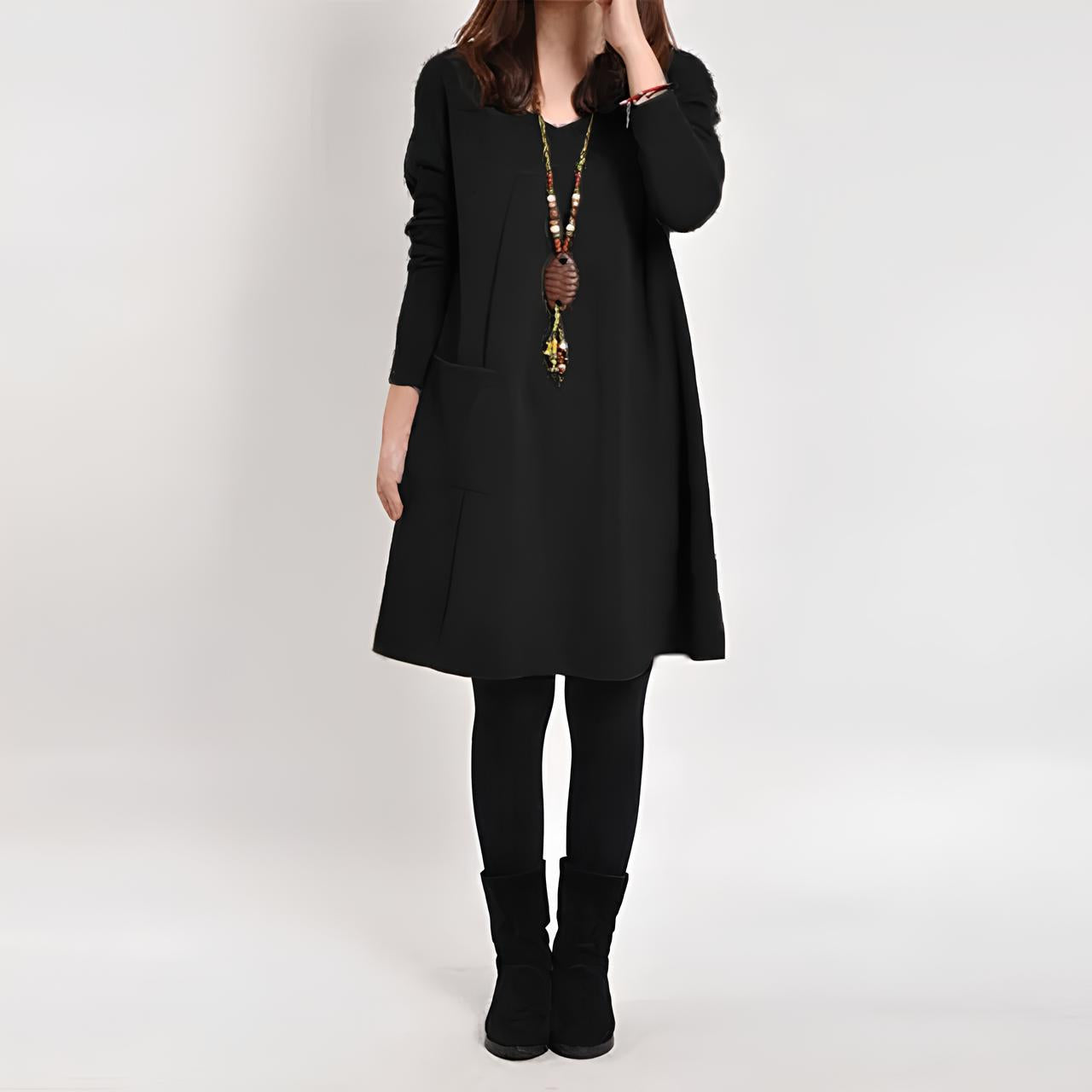 Mila - Vestido elegante con bolsillo
