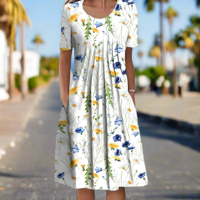 RUBY™ - Encantador vestido floral de primavera/verano