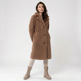 Abrigo acogedor en mezcla de lana | Corte recto | Confort elegante de invierno