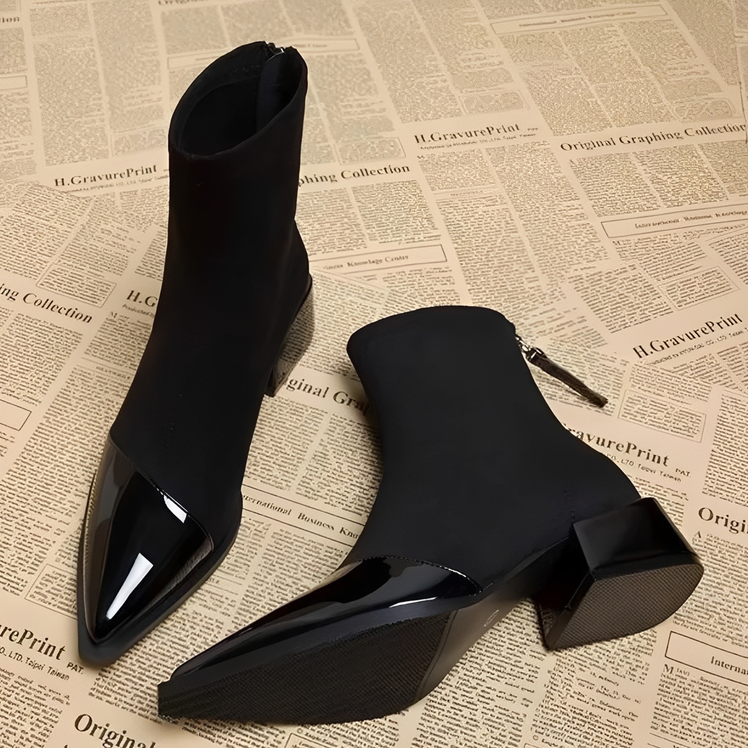 Kasey - Botas Elegantes de Tornozelo