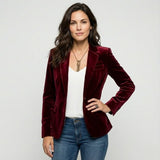 Blazer elegante en mezcla de viscosa | Corte estructurado | Estilo clásico contemporáneo