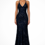 Aurelia | Vestido maxi de fiesta para invitadas de boda con escote en V