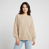 Cardigan oversized de punto suave | Corte amplio | Elegancia desenfadada