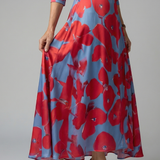 Andrea™ | Vestido Midi con Escote Cruzado