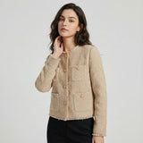 Blazer clásico de tweed elegante | Corte estructurado | Sofisticación atemporal