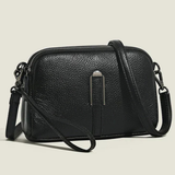 Pella | Bolsa de Hombro Cruzada Compacta Doble Cierre para Mujeres