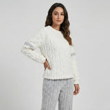 Conjunto de punto trabajado | Corte cómodo | Estilo cozy elegante