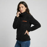 Camiseta polar de textura suave | Corte cómodo | Bolsillo con cierre discreto