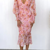 Amara | Vestido floral deslumbrante