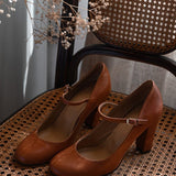 Bravina | Sandalias diarias de tacón bajo