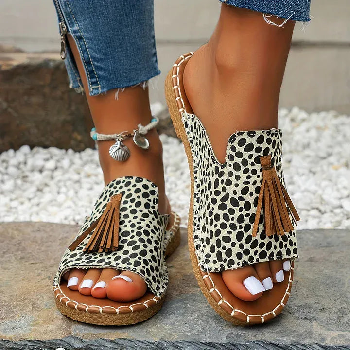 Leena | Sandalias ortopédicas planas con comodidad