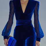Gunta | Mono Elegante de Tela de Terciopelo