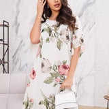 Camila™ – Vestido elegante de chiffon con flores