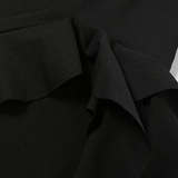 Reva | Vestido midi asimétrico de volantes con un solo hombro para mujer