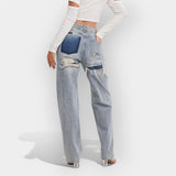 Kira | Jeans de corte holgado