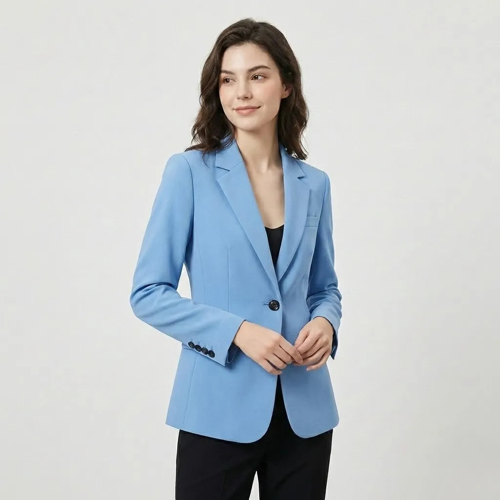 Blazer estructurado clásico en mezcla de lana | Corte entallado | Elegancia atemporal