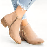 Mirabelle - Elegantes Botas com Fecho para Mulheres
