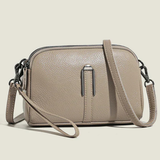 Pella | Bolsa de Hombro Cruzada Compacta Doble Cierre para Mujeres