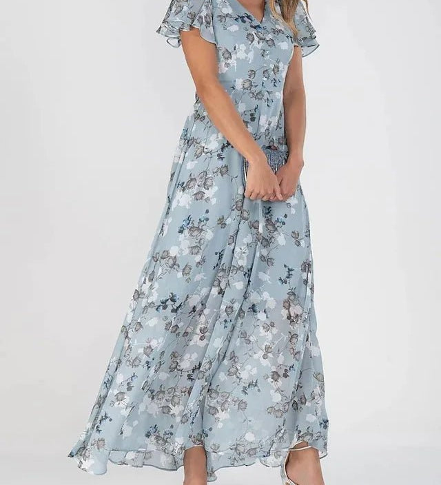 Zia™ - Vestido glamoroso con cobertura abdominal