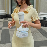 Pippa | Vestido mini bodycon de manga corta con cuello para mujer y botones en la parte delantera