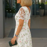Essy | Vestido midi con acabado en encaje
