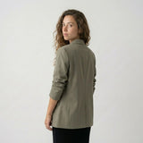 Blazer Fluido con Botones Dobles y Corte Desenfadado