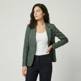 Blazer estructurado clásico en mezcla de lana | Corte entallado | Elegancia profesional
